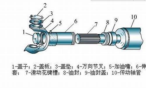 汽车传动轴介绍,汽车传动轴的工作原理