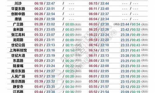 上海汽车站查询_上海汽车站汽车时刻表