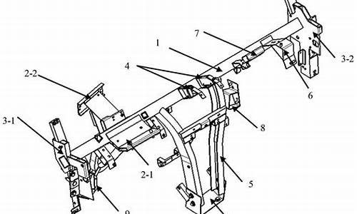 汽车仪表板装配-汽车仪表板支架